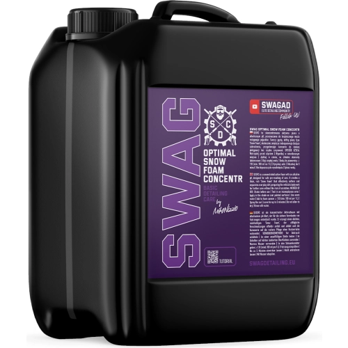 SWAG BASIC OPTIMAL SNOW FOAM CONCENTRATE 5L aktywna piana do mycia wstępnego